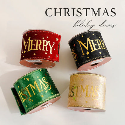 Decorative Ribbon for Gift Wrapping & Holiday Crafts