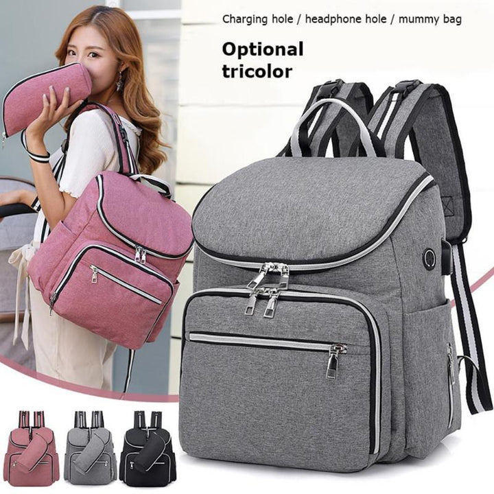 Maternity Diaper Bag Backpack With Organized Storage
