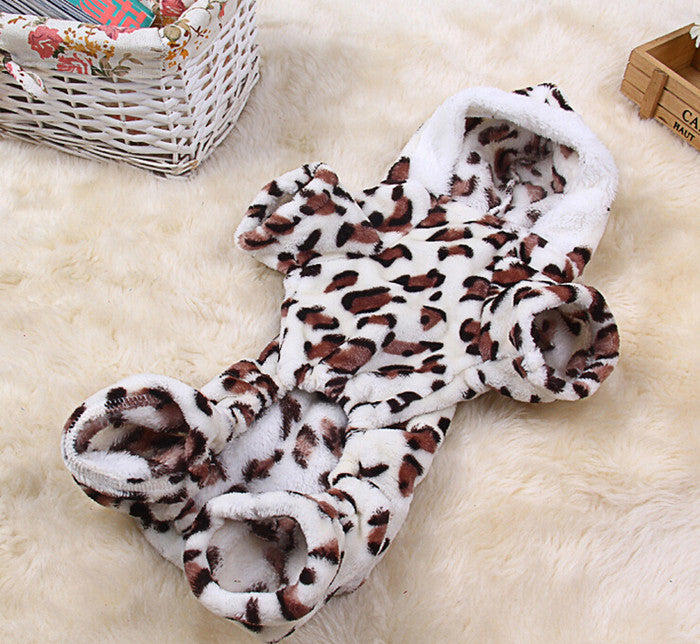 Small Dog Fleece Coat for Warm, Cozy Winter Walks