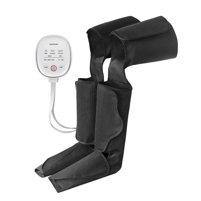 Leg Massager with Heat and Air Compression, 6 Modes