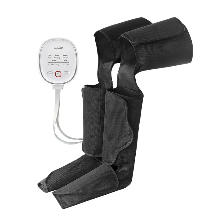 Leg Massager with Heat and Air Compression, 6 Modes