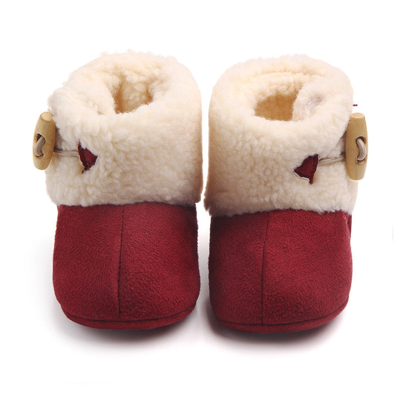 Plush Winter Baby Boots for Warm Cozy Toddler Feet