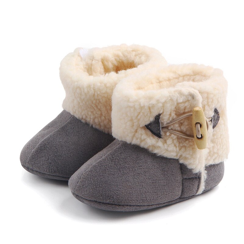 Plush Winter Baby Boots for Warm Cozy Toddler Feet