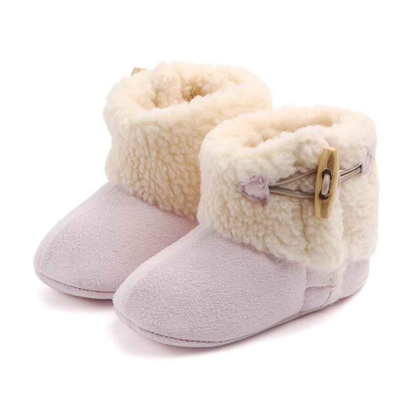 Plush Winter Baby Boots for Warm Cozy Toddler Feet