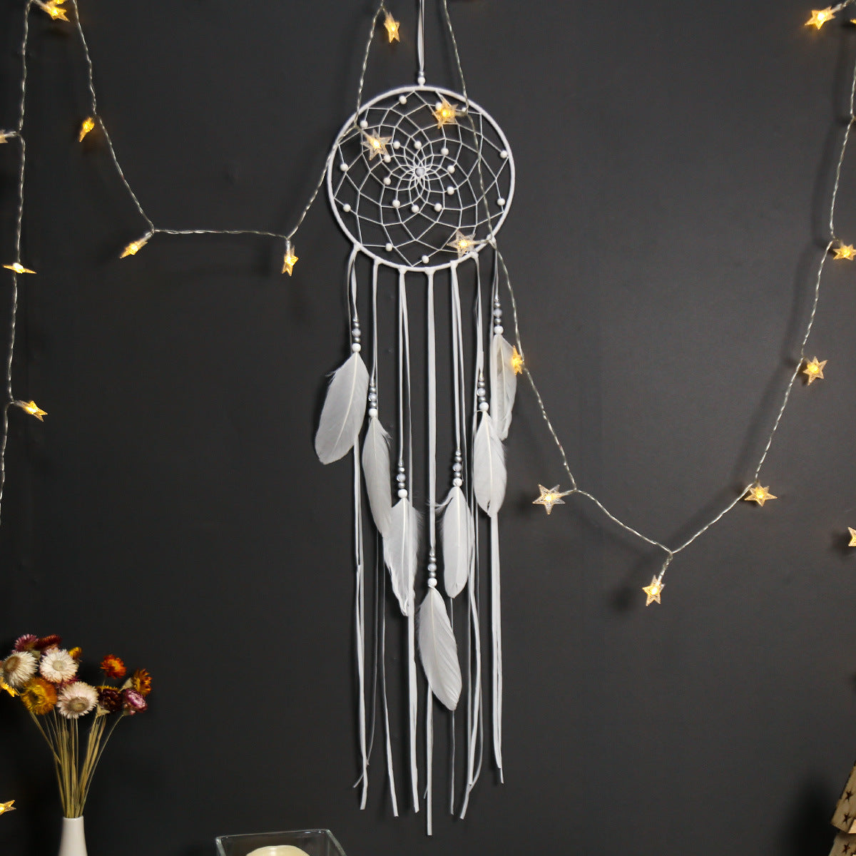 Bohemian Dream Catcher Wall Decor for Serene Rooms