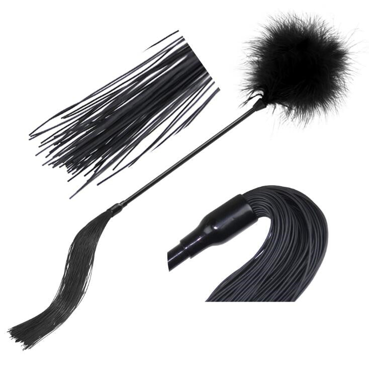 Feather Tease Wand for Playful Sensory Role-Play Fun