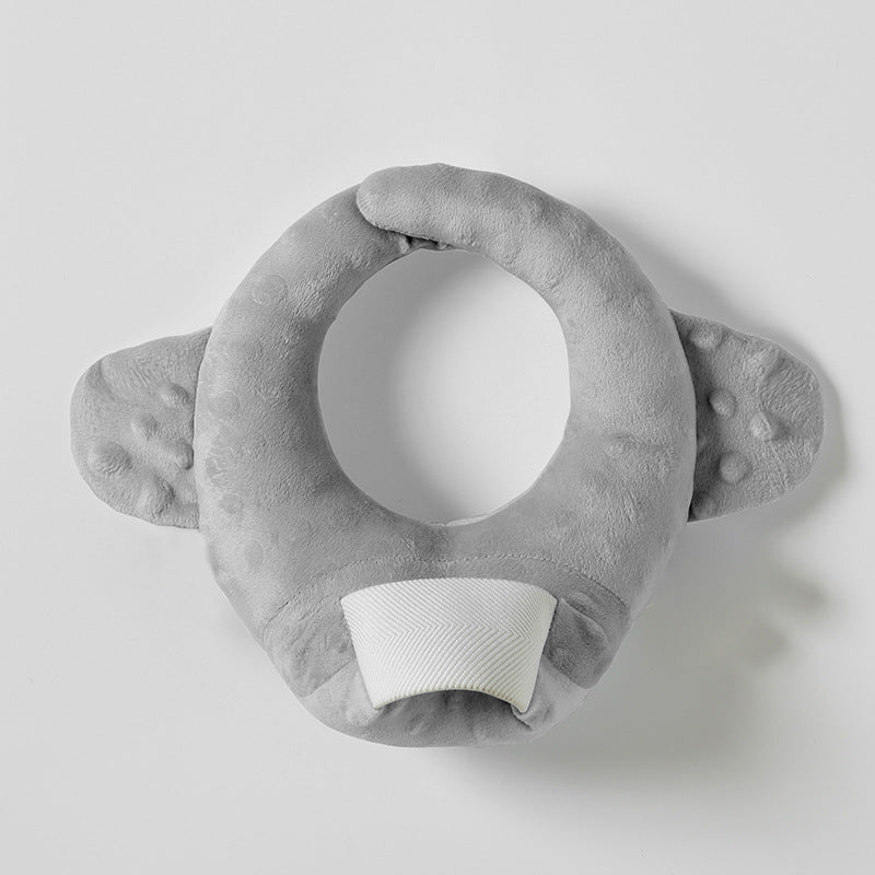 Nursing Pillow with Bottle Holder for Steadier Feeding