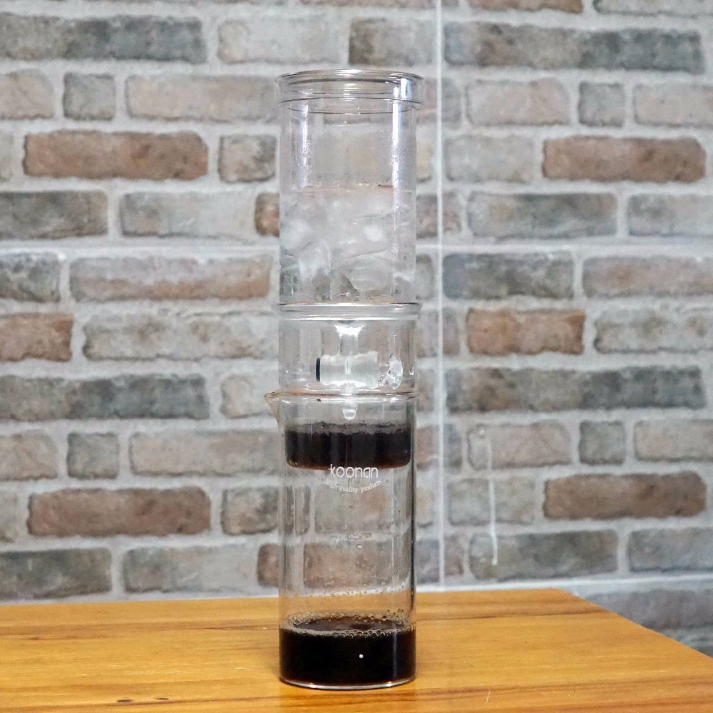 Cold Brew Coffee Maker with Glass Drip Valve, 400ml