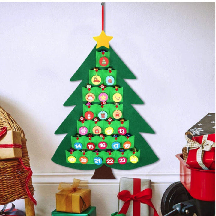 Felt Christmas Advent Calendar for Kids & Family Fun