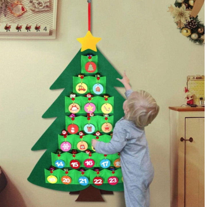 Felt Christmas Advent Calendar for Kids & Family Fun