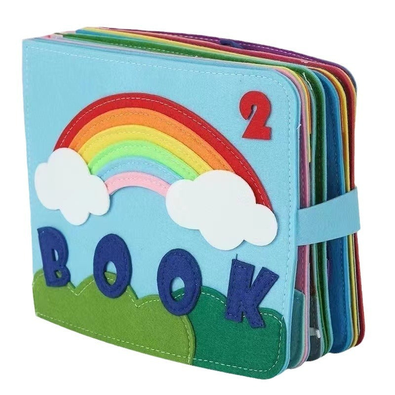 Felt Busy Book for Hands-On Preschool Learning Activities