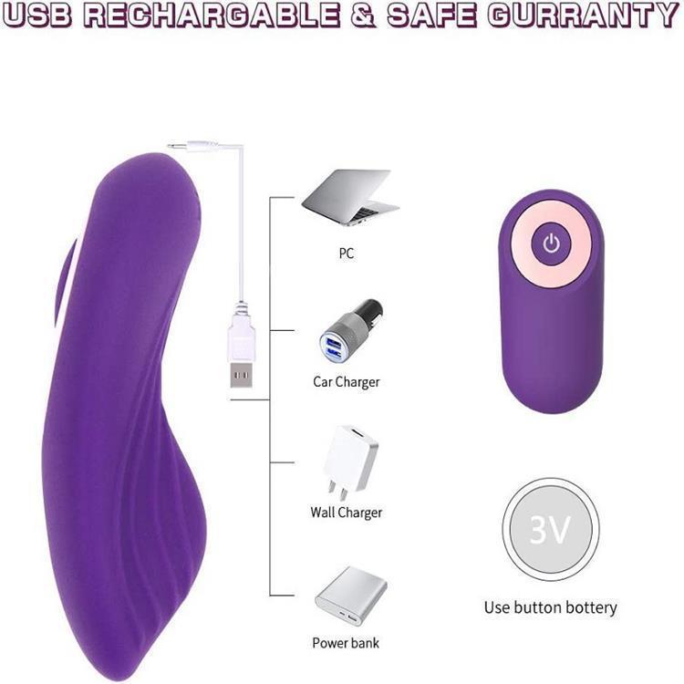 Wearable Panty Vibrator for Discreet, Hands-Free Play