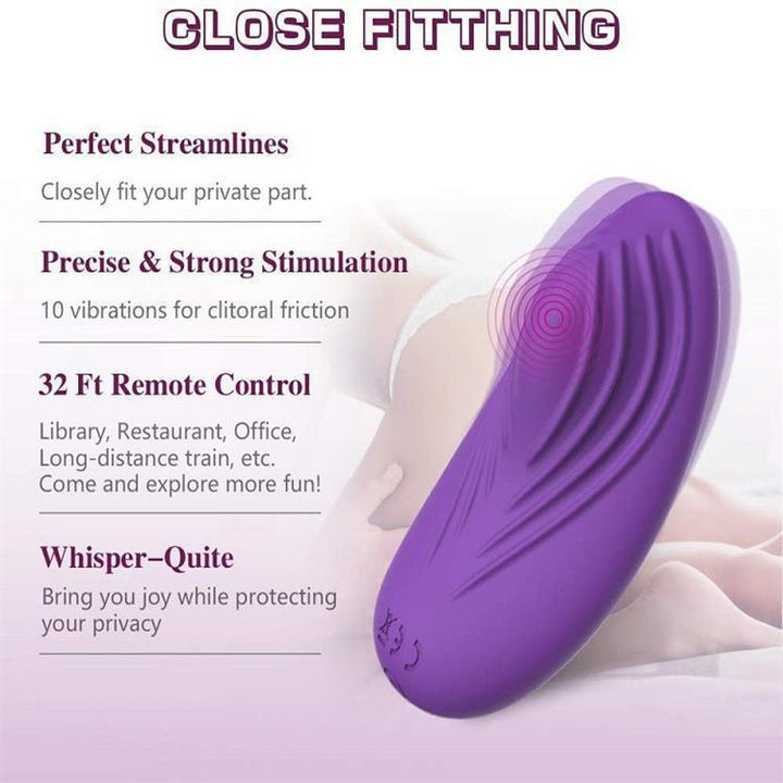 Wearable Panty Vibrator for Discreet, Hands-Free Play