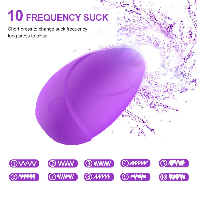 Rechargeable Suction Masturbator with 10 Frequency Modes