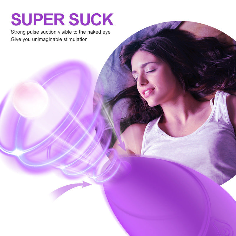 Rechargeable Suction Masturbator with 10 Frequency Modes