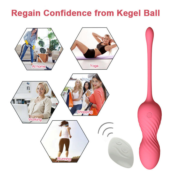 Vibrating Kegel Ball for Discreet Pelvic Floor Support