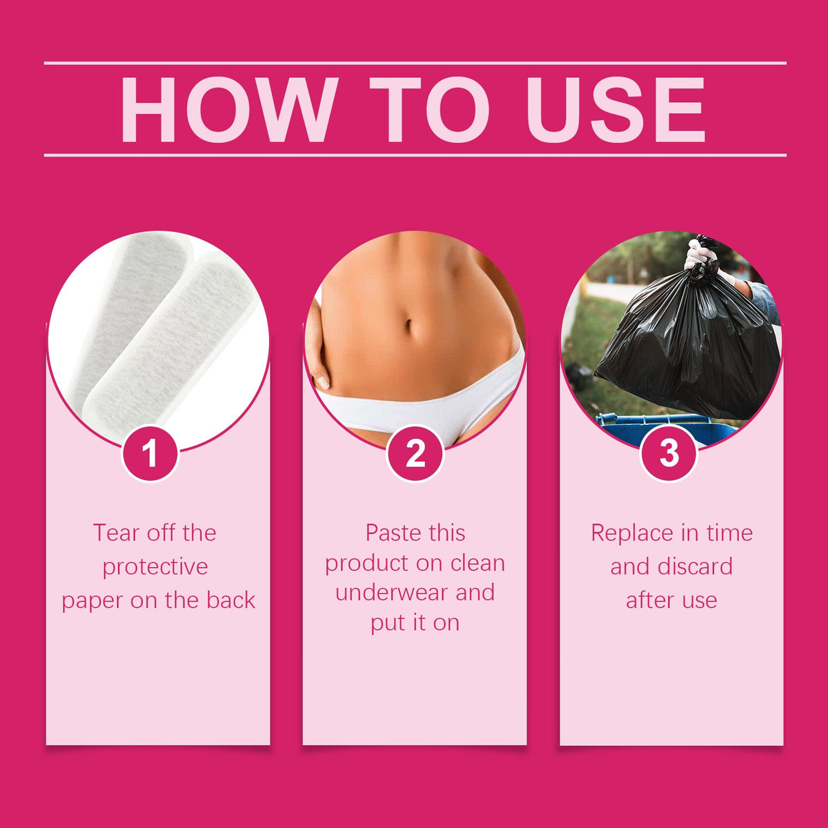 Thin Breathable Sanitary Pads with Botanical Extracts