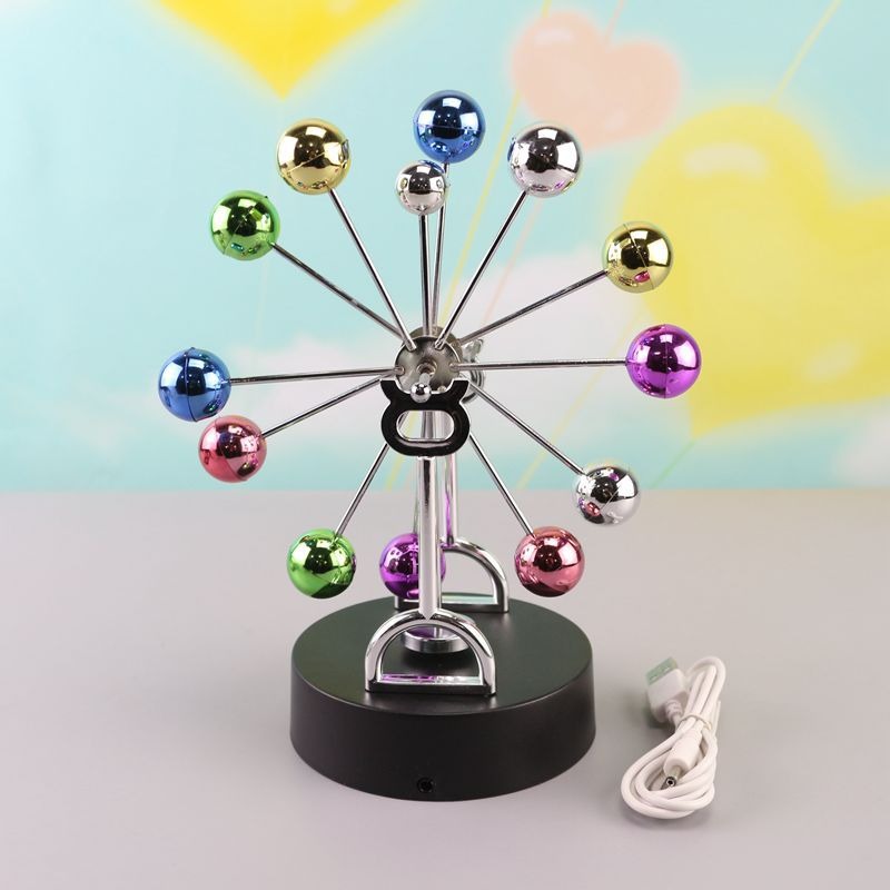 Kinetic Ferris Wheel Desk Decor for Colorful Motion