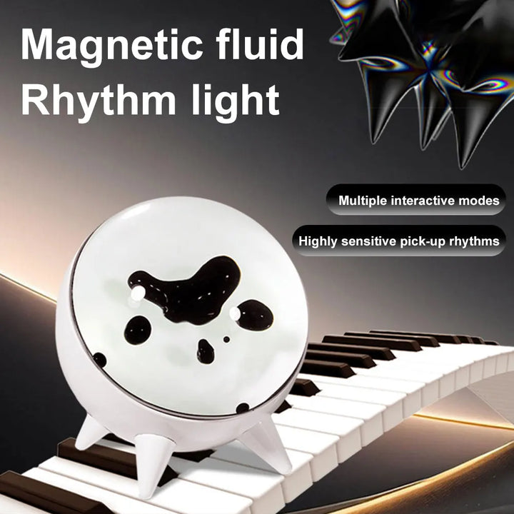 Ferrofluid Rhythm Lamp for Mesmerizing Sound Visuals