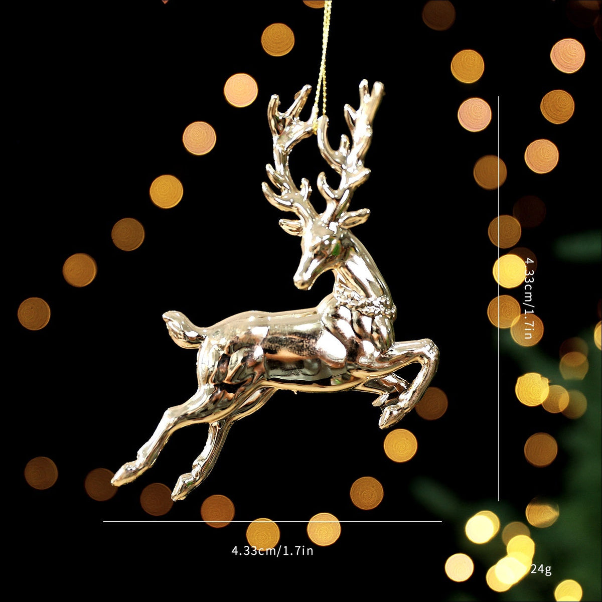 Gold Christmas Tree Ornaments for Elegant Holiday Decor