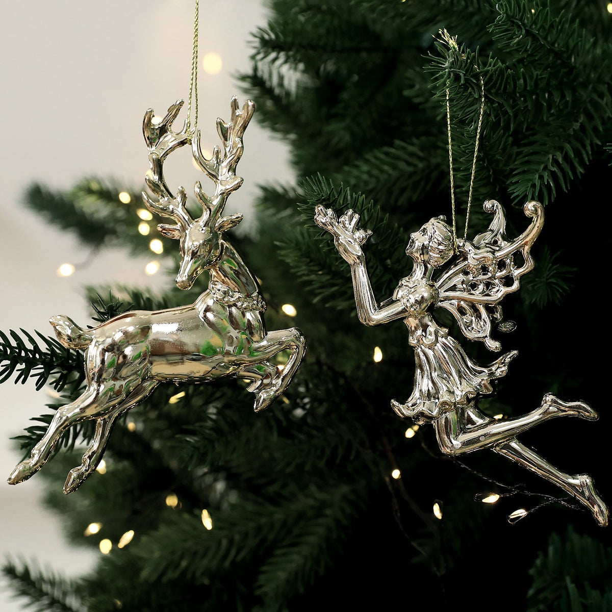 Gold Christmas Tree Ornaments for Elegant Holiday Decor