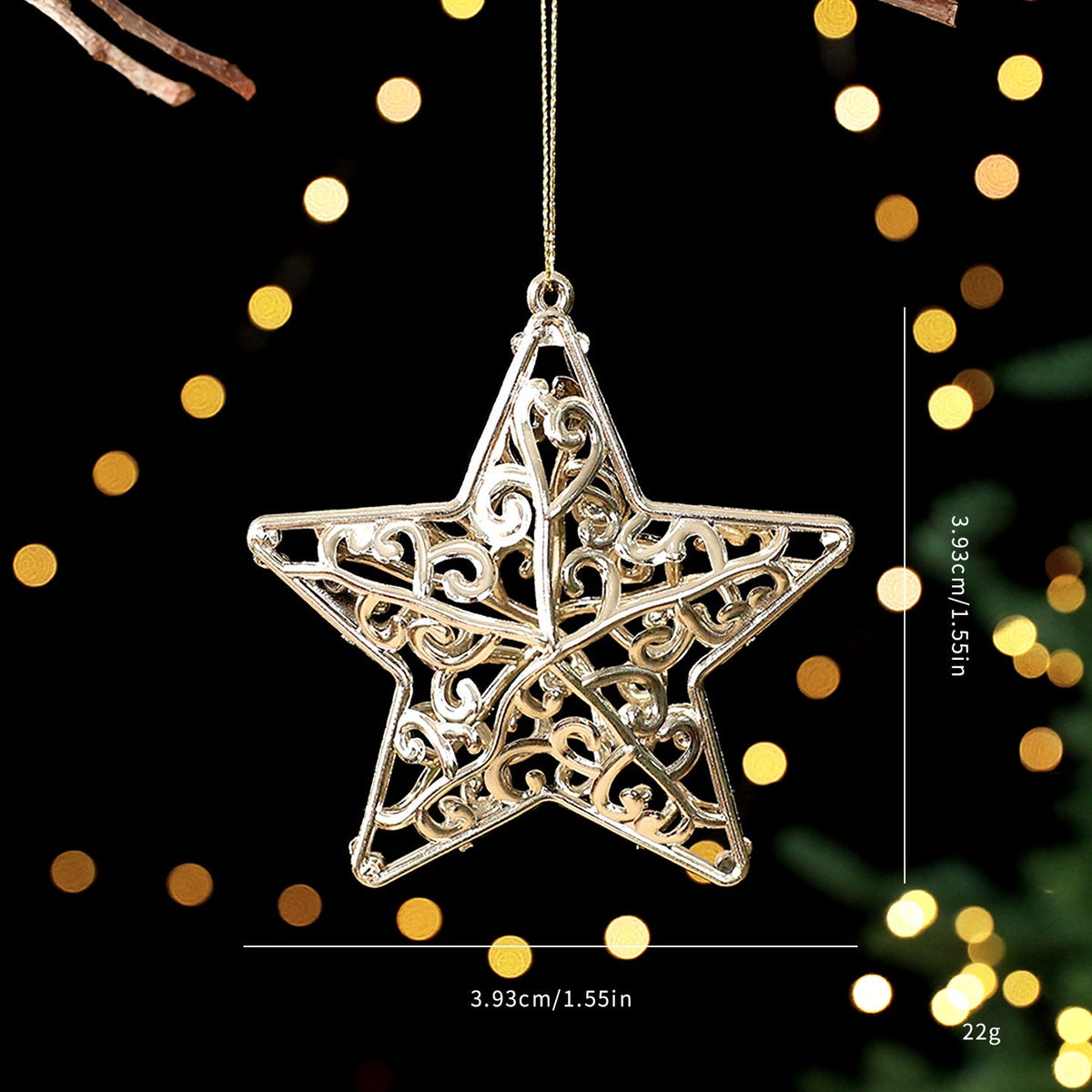 Gold Christmas Tree Ornaments for Elegant Holiday Decor
