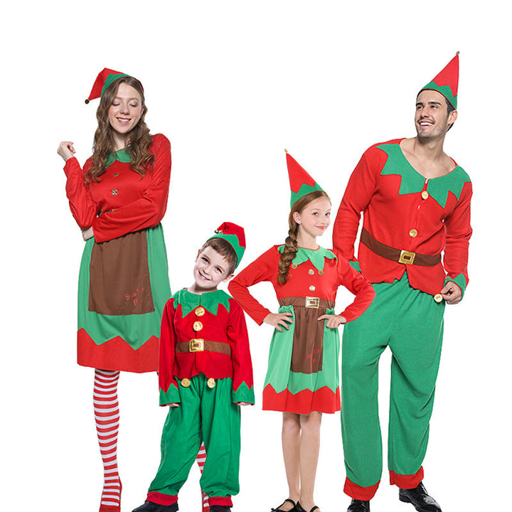 Christmas Elf Costume Set for Family Holiday Photos