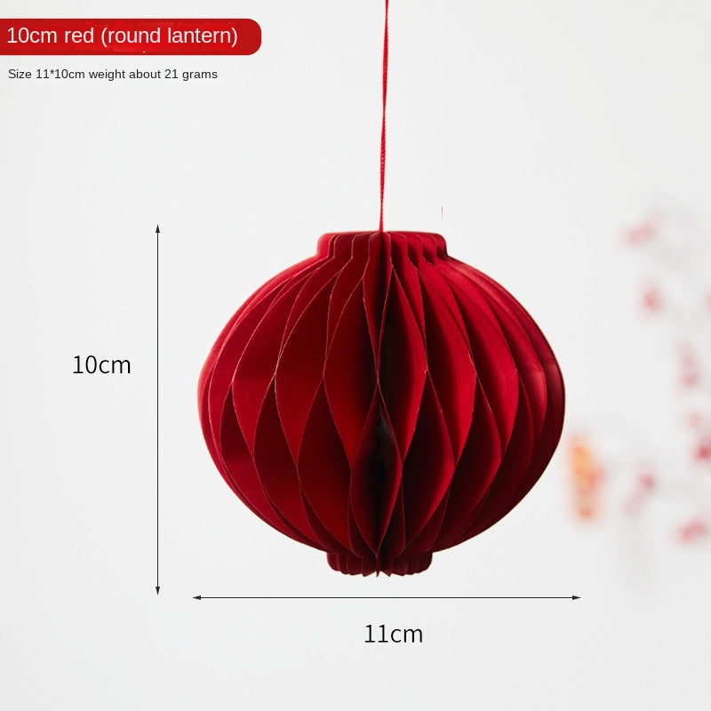 Honeycomb Lantern Decorations for New Year Atmosphere