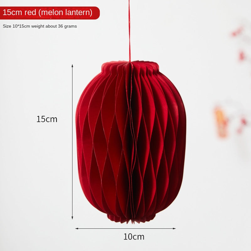 Honeycomb Lantern Decorations for New Year Atmosphere