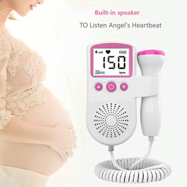 Home Fetal Doppler Monitor for Heartbeat Reassurance