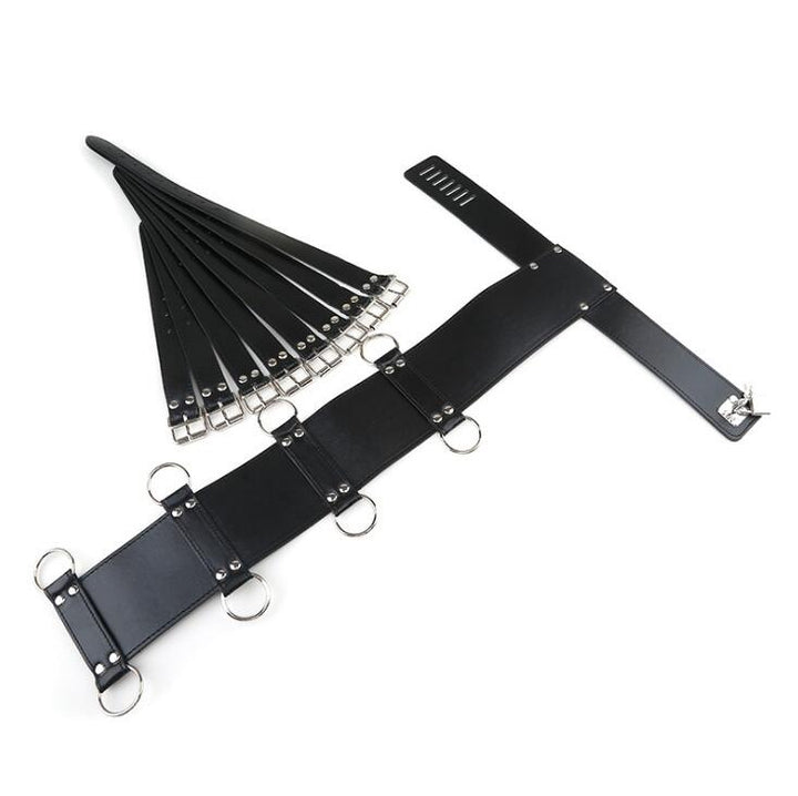 Adjustable Bondage Harness Set for Consensual Play