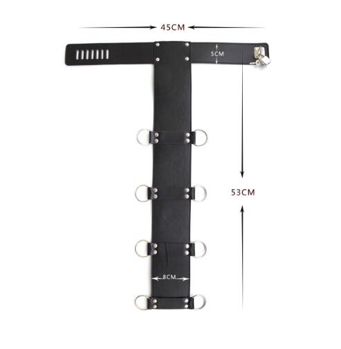 Adjustable Bondage Harness Set for Consensual Play