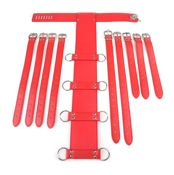 Adjustable Bondage Harness Set for Consensual Play