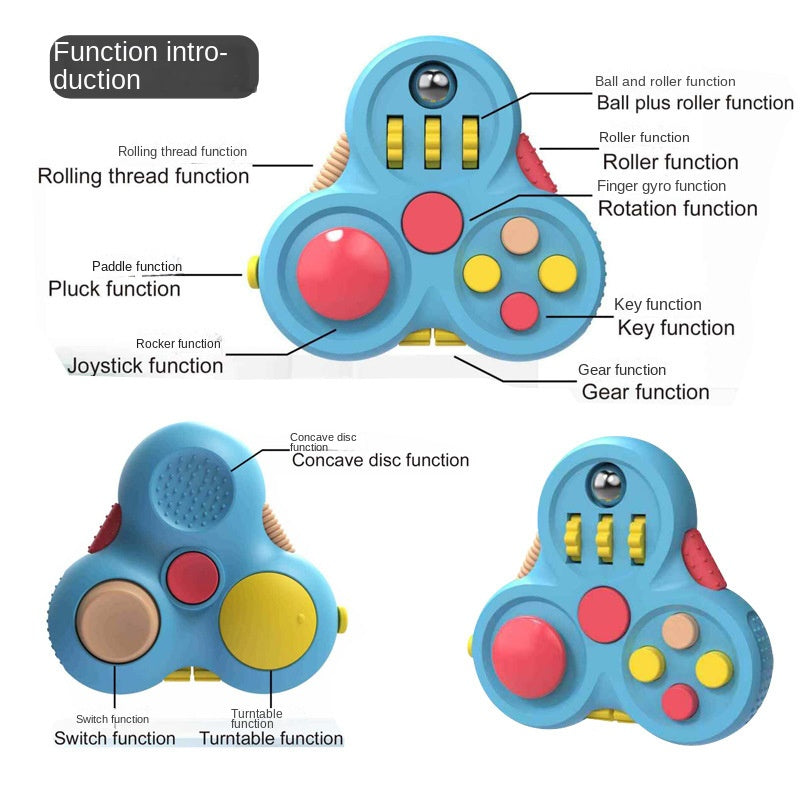 Fidget Pad Handheld Gyroscope Stress Relief Toy