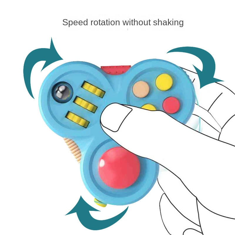 Fidget Pad Handheld Gyroscope Stress Relief Toy