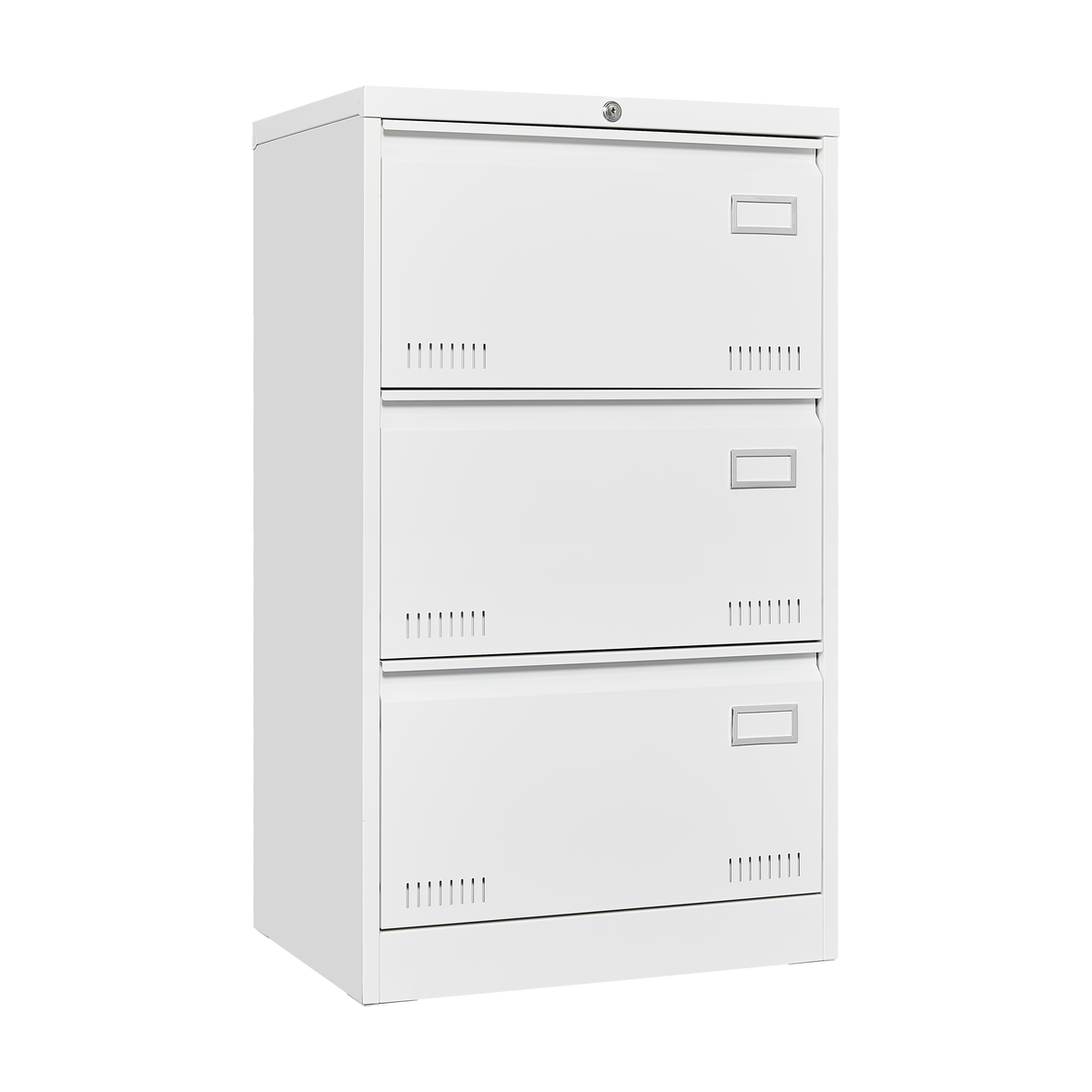 Lockable 3 Drawer Lateral File Cabinet for Home Office