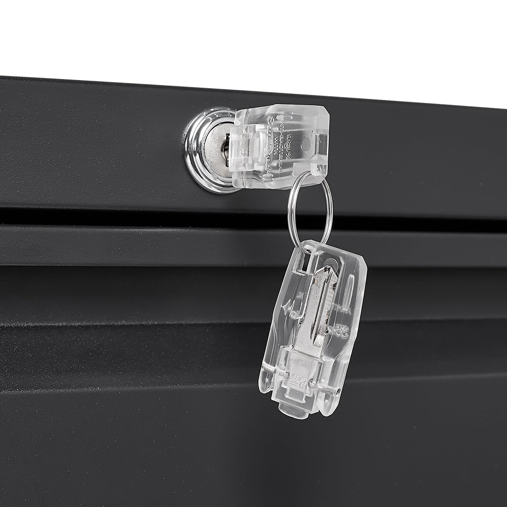 Lateral File Cabinet, 3 Drawer Locking Metal for Office