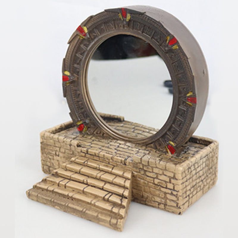 Stargate Portal Lamp | Glowing Sci-Fi Ring Decor Piece