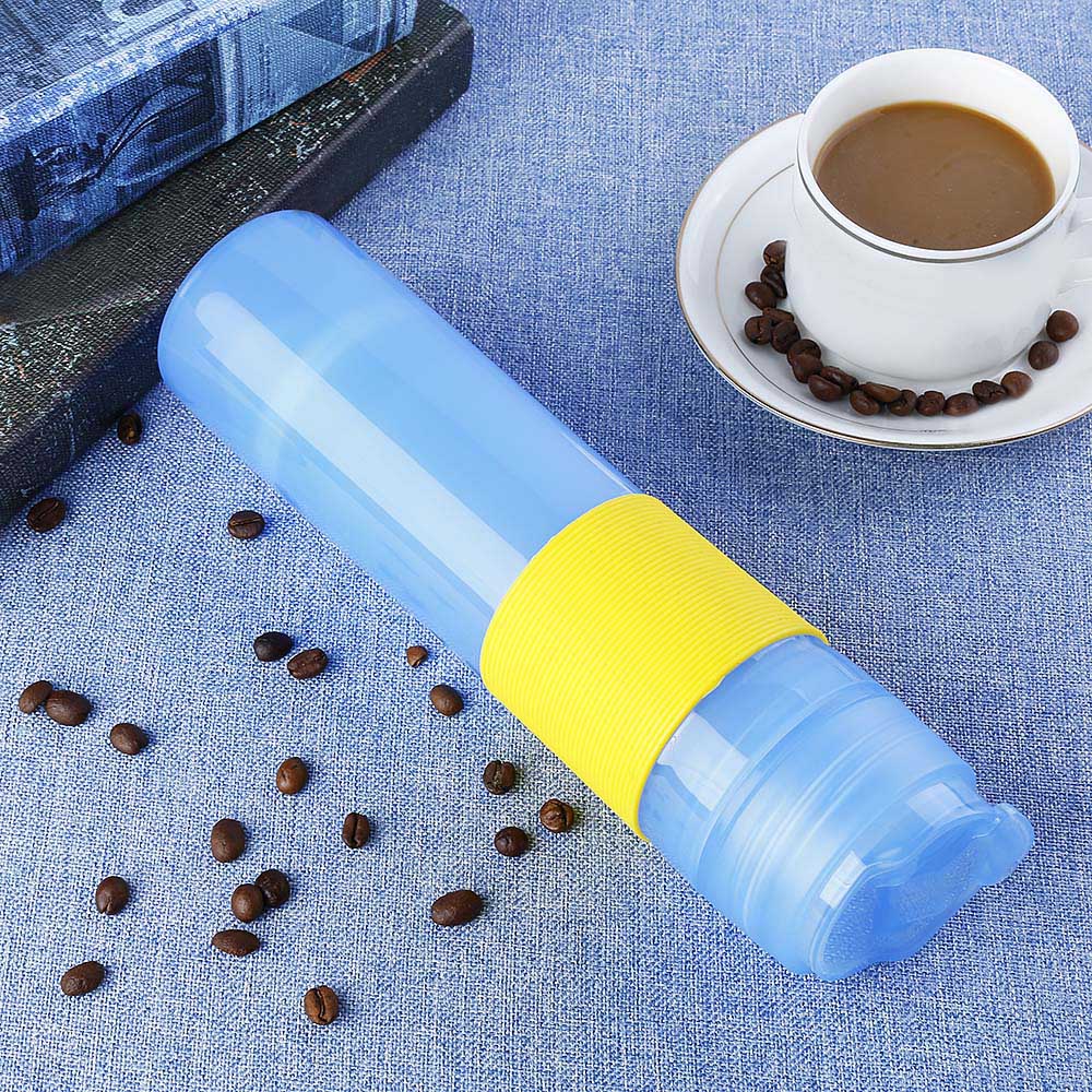 Portable French Press Travel Mug: 300ml Leak-Proof