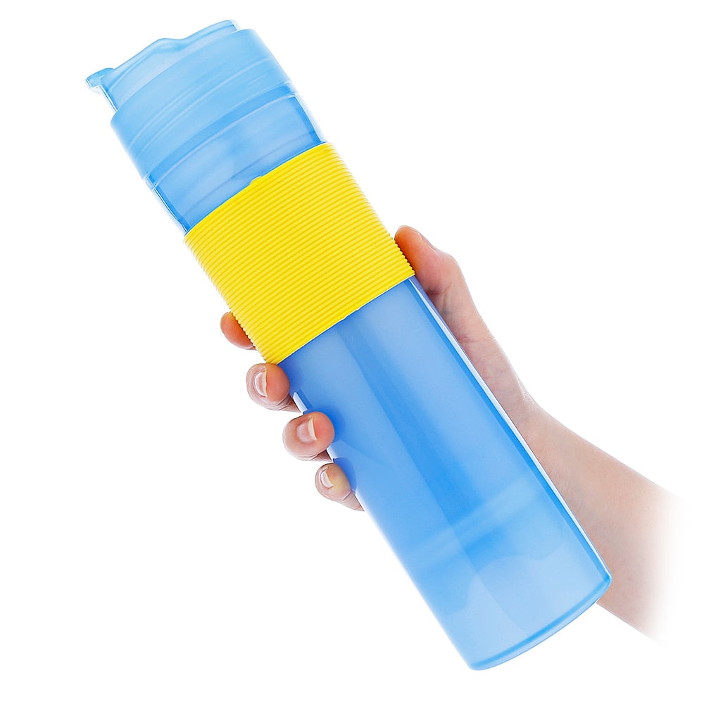Portable French Press Travel Mug: 300ml Leak-Proof