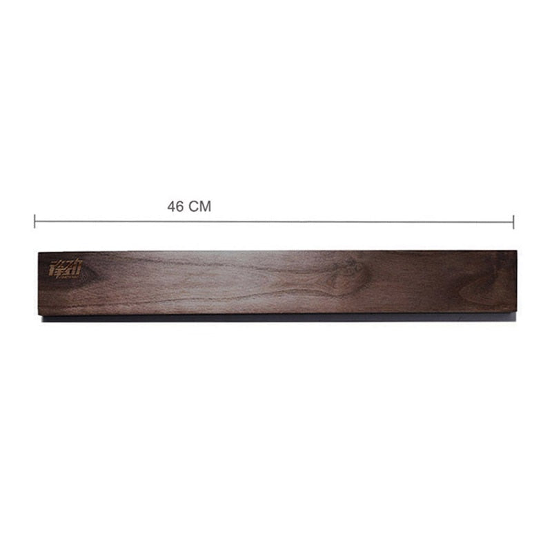 Magnetic Knife Strip Handmade Acacia Wood Wall Holder