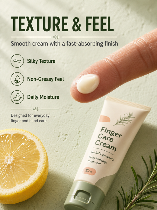 Finger Numbness Cream — Herbal Circulation & Relief (2 Tubes)