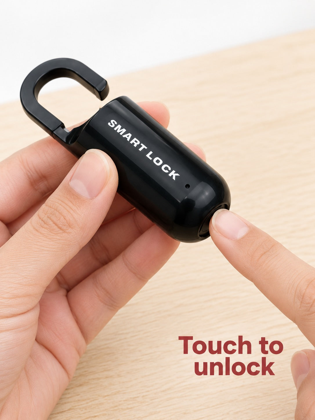 Fingerprint Padlock for Travel: Open With One Touch