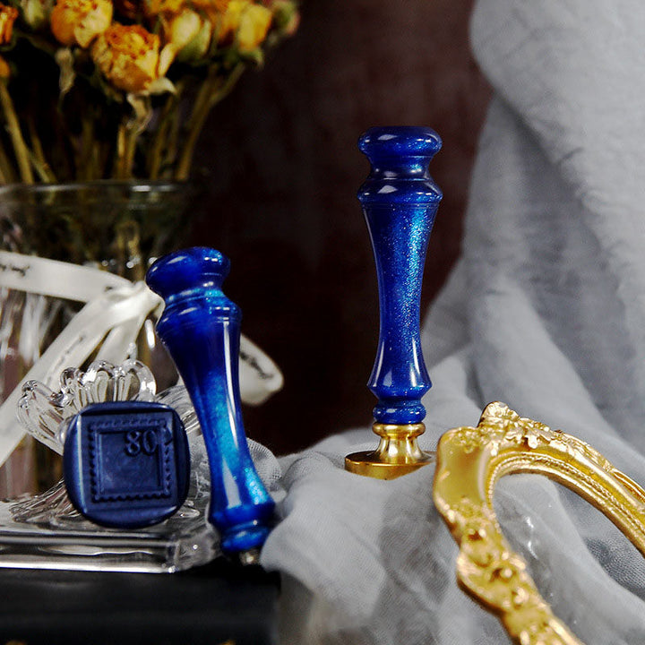 Decorative Resin Wax Seal Handle for Elegant Stationery
