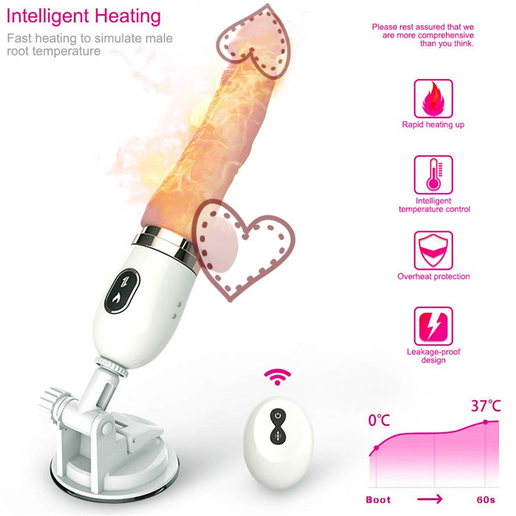 Rechargeable Personal Massager With Heat & Motion