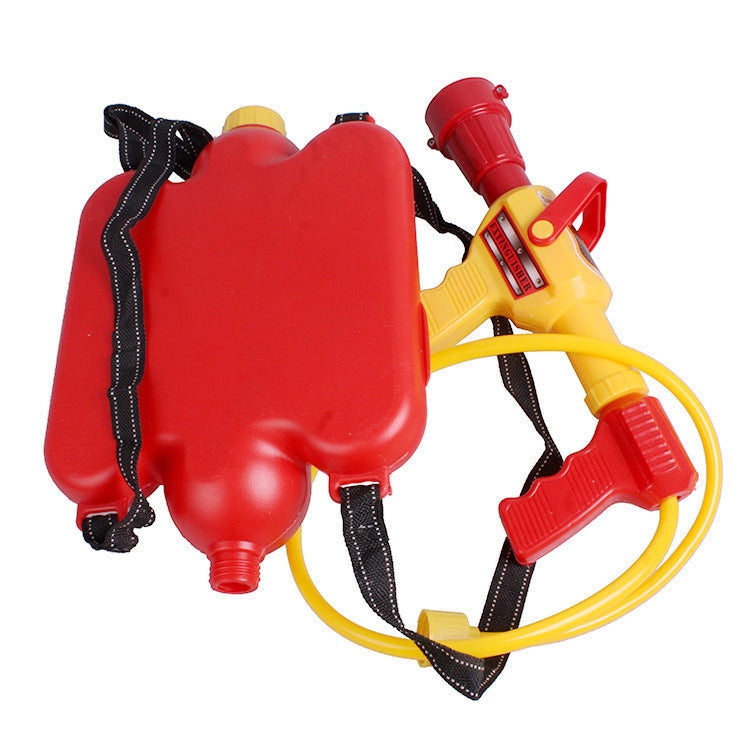 Fireman Water Gun Backpack Toy for Outdoor Summer Play