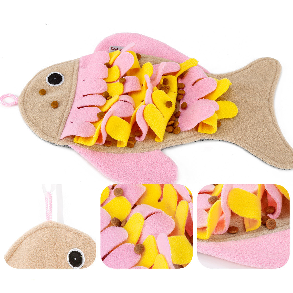 Fish Sniffing Mat for Boredom-Busting Pet Enrichment