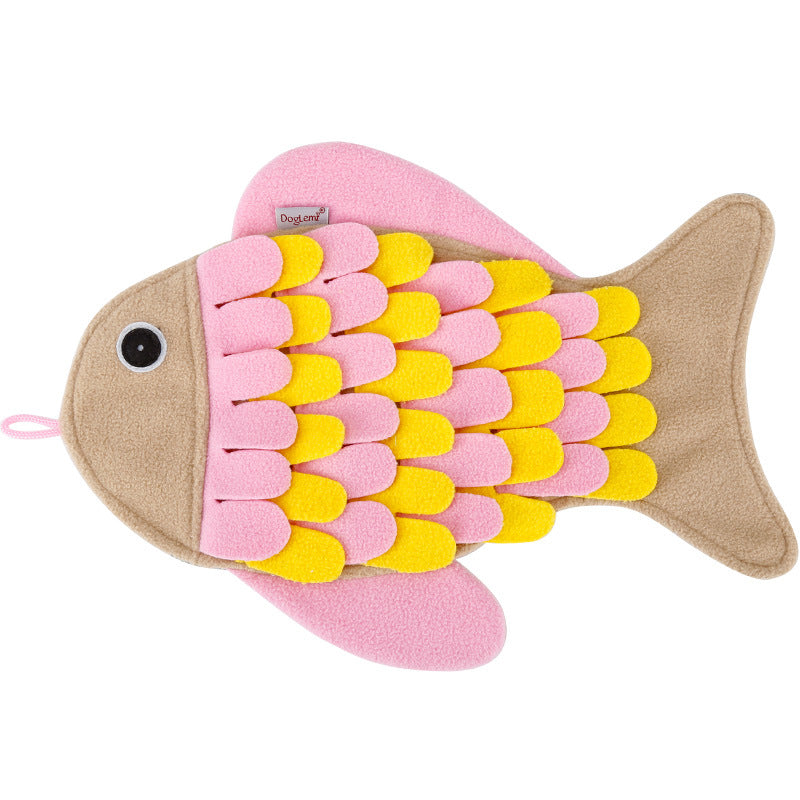 Fish Sniffing Mat for Boredom-Busting Pet Enrichment