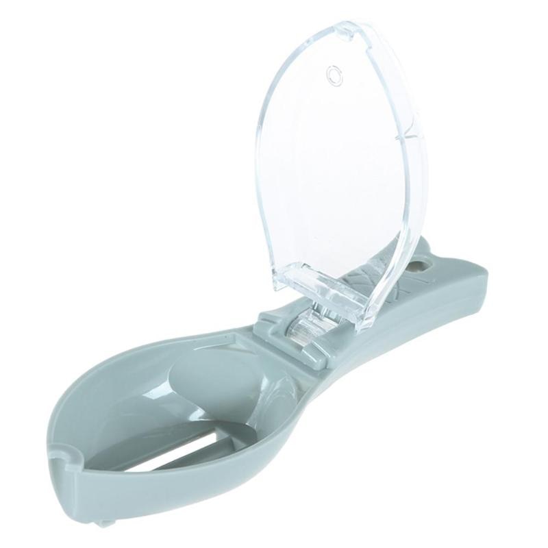 Fish Scale Remover Brush with Catch Lid for Kitchen