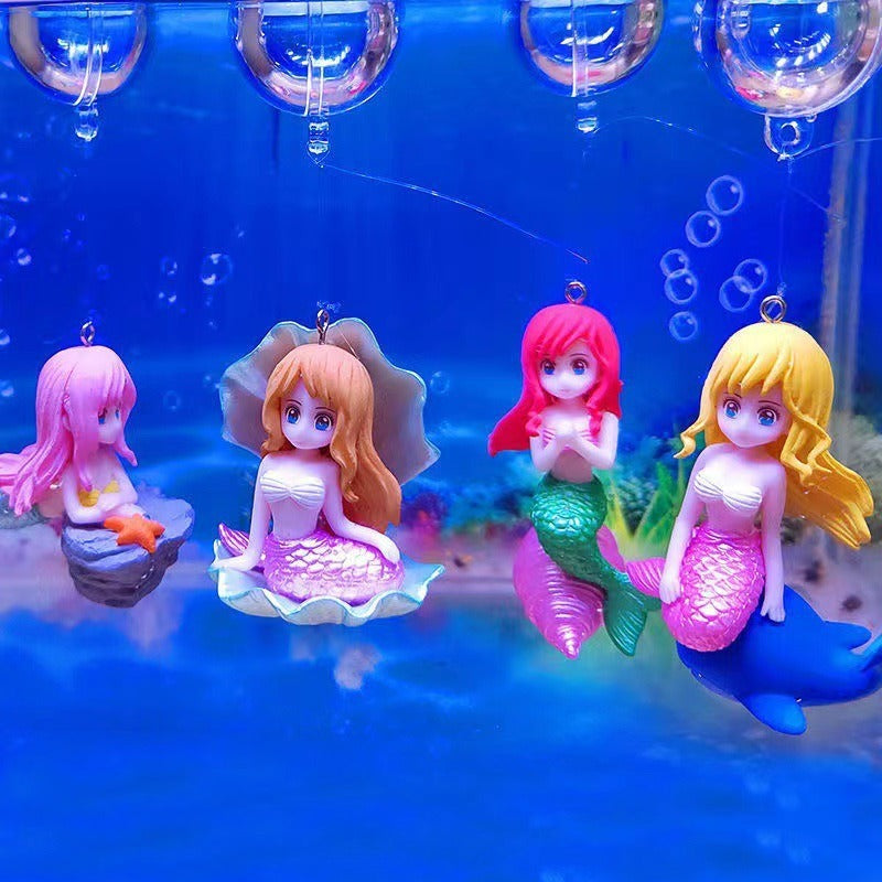Aquarium Diver Decoration for Playful Underwater Scenes